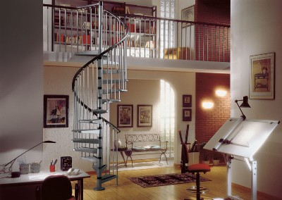 Brio Spiral Staircase in Grey