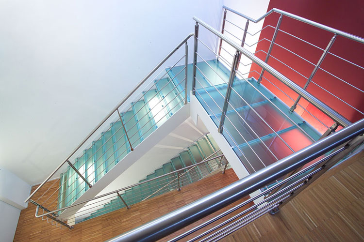 Marretti Glass Studio Staircase