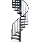 Civik 1.6m Spiral Staircase