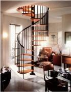 The Gamia Wood Spiral Staircase