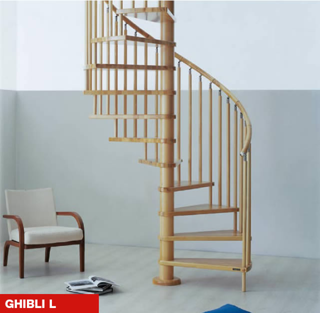 The Ghibli L With Wooden Spindles