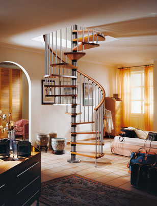 The Gamia Deluxe Spiral Staircase