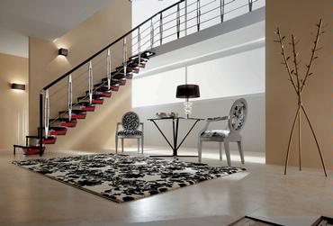 The Loft Metal Strung Stair by Rintal